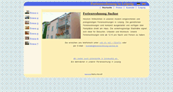Desktop Screenshot of ferienwohnung-sachse.de